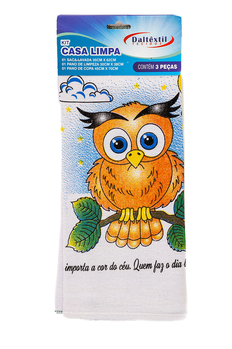 Kit Casa Limpa - Daltêxtil Tecidos