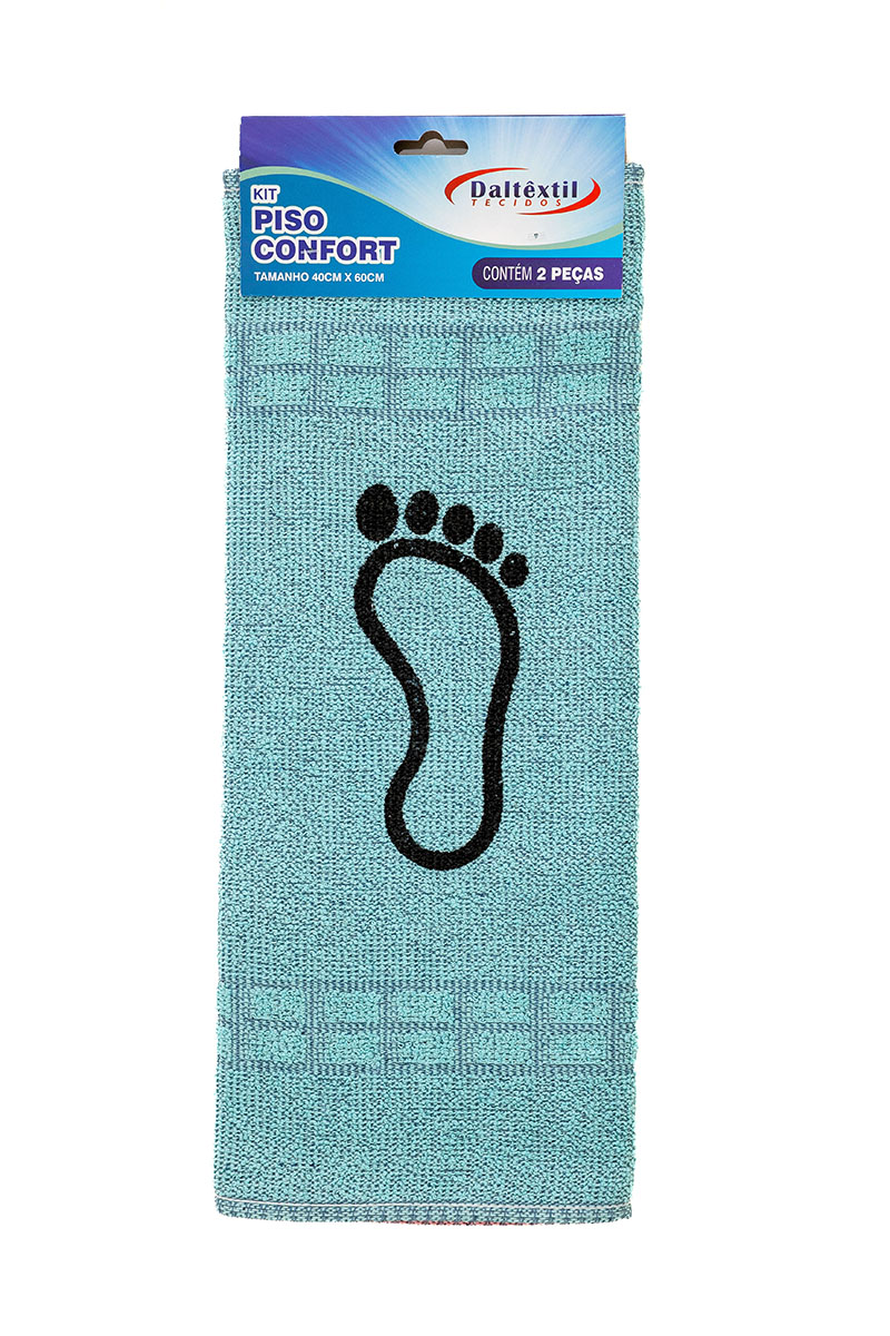 Kit Piso Comfort Cores Sortidas - Daltêxtil Tecidos