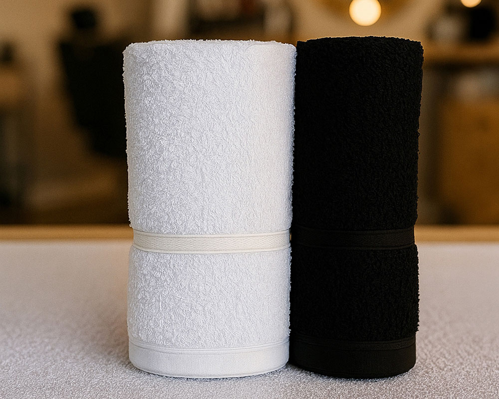 Toalha de Rosto Salon Branca - Daltêxtil Tecidos